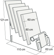 Musterständer Eiche